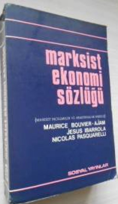 Marksist Ekonomi Sözlüğü