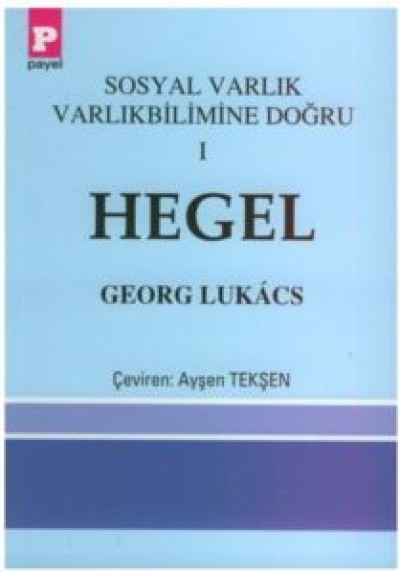 Sosyal Varlık Varlık Bilimine Doğru 1 Hegel