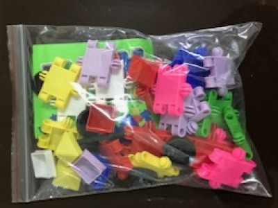 Geçmeli Kare Legolar 1 (40 Parça)