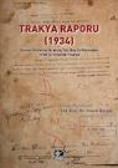 Trakya Raporu (1934)
