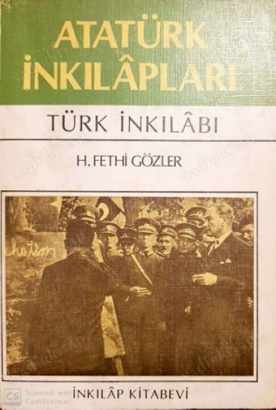 Atatürk İnkılapları Türk İnkılabı