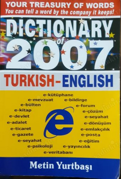 Dictionary of 2007 Turkish-English