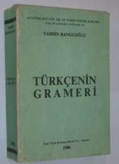 Türkçenin Grameri