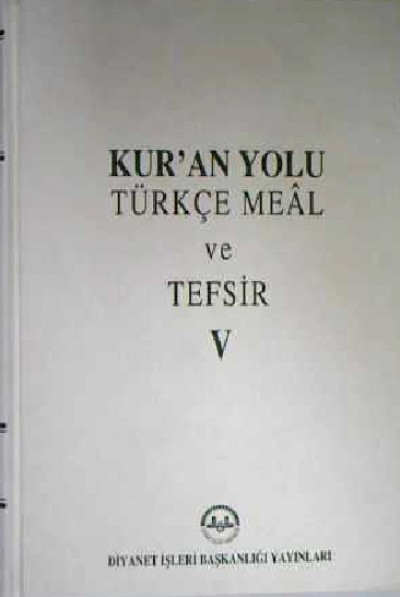 Kur'an Yolu Türkçe Meal Ve Tefsir (5.cilt)