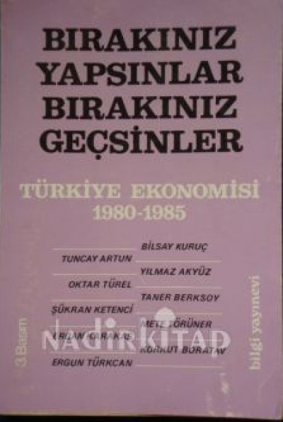Türkiye Ekonomisi 1980-1985