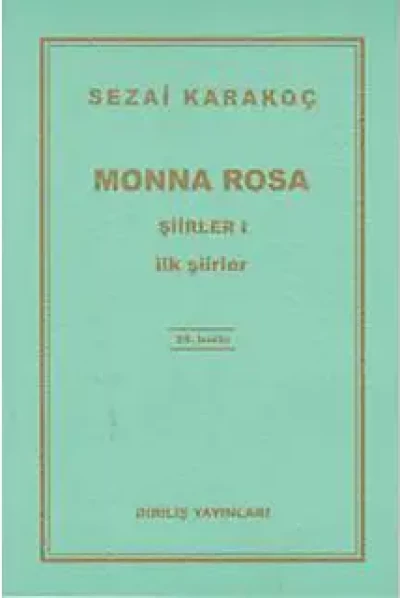 Monna Rosa ~ Şiirler 1