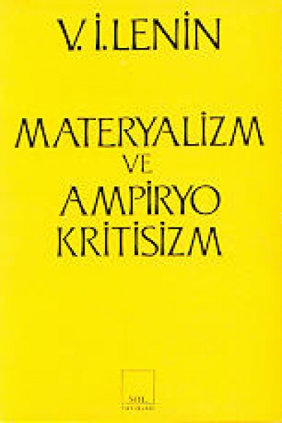 Materyalizm Ve Ampiryo Kritisizm